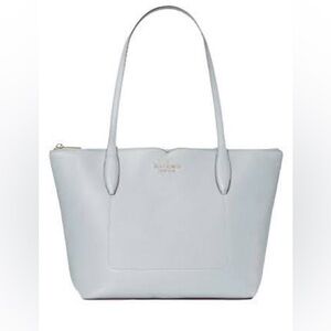 NWT kate spade Avalon Mist Harlow Zip-Top Tote
